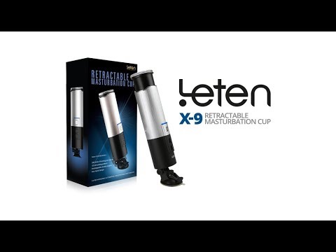 Leten X-9 Şarjlı Vantuzlu Otomatik Vajina Mastürbatör