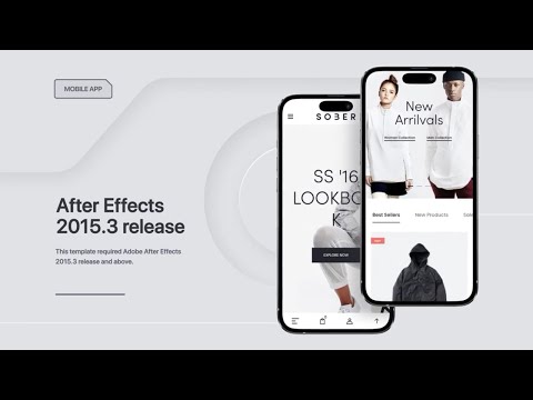 iPhone 14 Pro App Promotion Video - After Effects Template