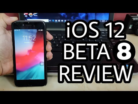 iOS 12 Beta 8 Review! - URGENT UPDATE - Battery Test, Performance, New Features & Changes