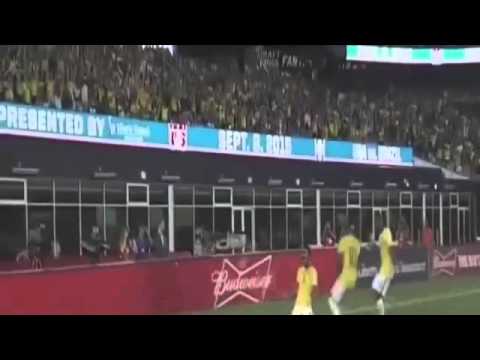 Brazil vs USA 4-1 All Goals 2015