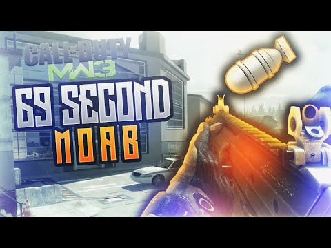 MW3: Fast Solo 69 Second MOAB on Terminal + 106 Kills w/ Specialist! (Modern Warfare 3 Gameplay)