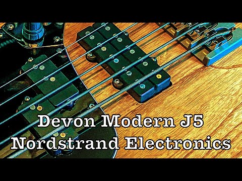 Devon J5 Modern Bass with Nordstrand Electronics