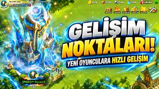 Gelişim Noktaları! Yeni Oyuncular İçin Hızlı Gelişim Rehberi | Call of Dragons