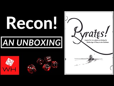 Recon! Pyrates! Golden Age of Piracy in the Caribbean (Solitaire)