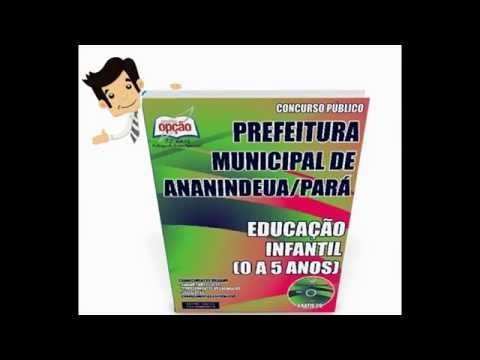 Apostila Concurso Ananindeua 2015 - Professor Educação Infantil (Até 5 anos)