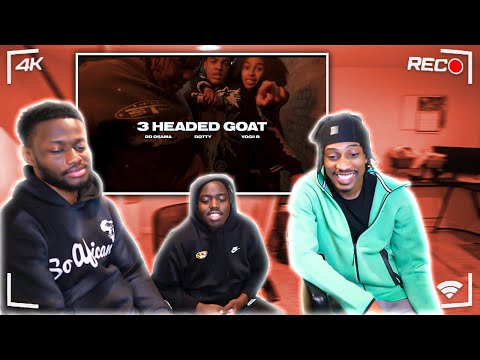 DD OSAMA x HOODSTARDOTTY x YOGII B - 3 HEADED GOAT | REACTION!