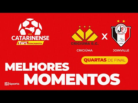 MELHORES MOMENTOS: CRICIÚMA 0 (7) X (8) JOINVILLE | QUARTAS DE FINAL | CAMPEONATO CATARINENSE 2025