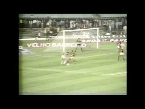 Flamengo 2 x 2 Bangu - Maracanã, 22 de julho de 1987