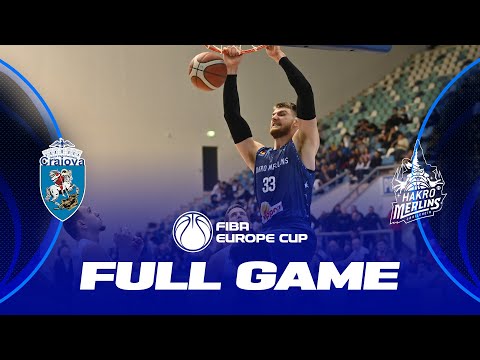 SCMU Craiova v HAKRO Merlins Crailsheim | Full Basketball Game | FIBA Europe Cup 2022-23