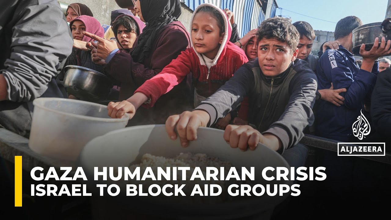 Israel to suspend 37 aid groups working in Gaza for failing to meet new vetting rules