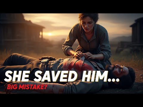 SHE BANDAGED A DYING OUTLAW- SHE DIDN'T EXPECT WHAT CAME NEXT
