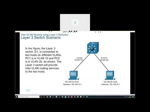 SRWE Module 4: Inter VLAN Routing
