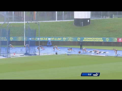 U16 Women 200m Hurdles Final 2022 Aus Track & Field Championships