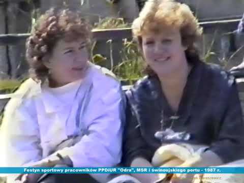 Festyn sportowy pracowników PPDiUR " Odra", świnoujskiego portu i stoczni. 1987