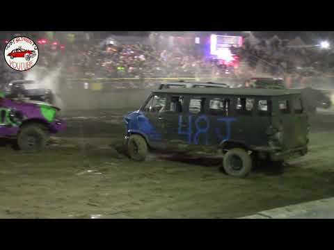 Farm Trucks - 2025 Washington County Fair Demolition Derby 8-18-2025 