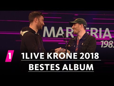 "1982" von Marteria und Casper ist das "Beste Album" | 1LIVE Krone 2018