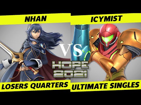 HOPE 2021 Losers Quarter Finals - Nhan (Lucina) vs. IcyMist (Samus) - SSBU