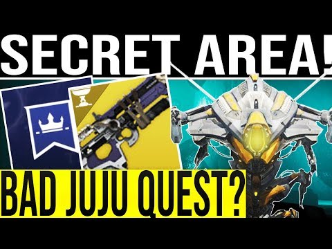 Destiny 2. SECRET AREA FOUND! Sekrion (Nexus Mind) Boss Fight Room & Hidden Quest? Bad JuJu?? Video