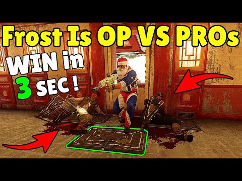 Pro Team *WINS* In 3 Seconds Using Frost TRAPS ! - Rainbow Six Siege Operation Crimson Heist