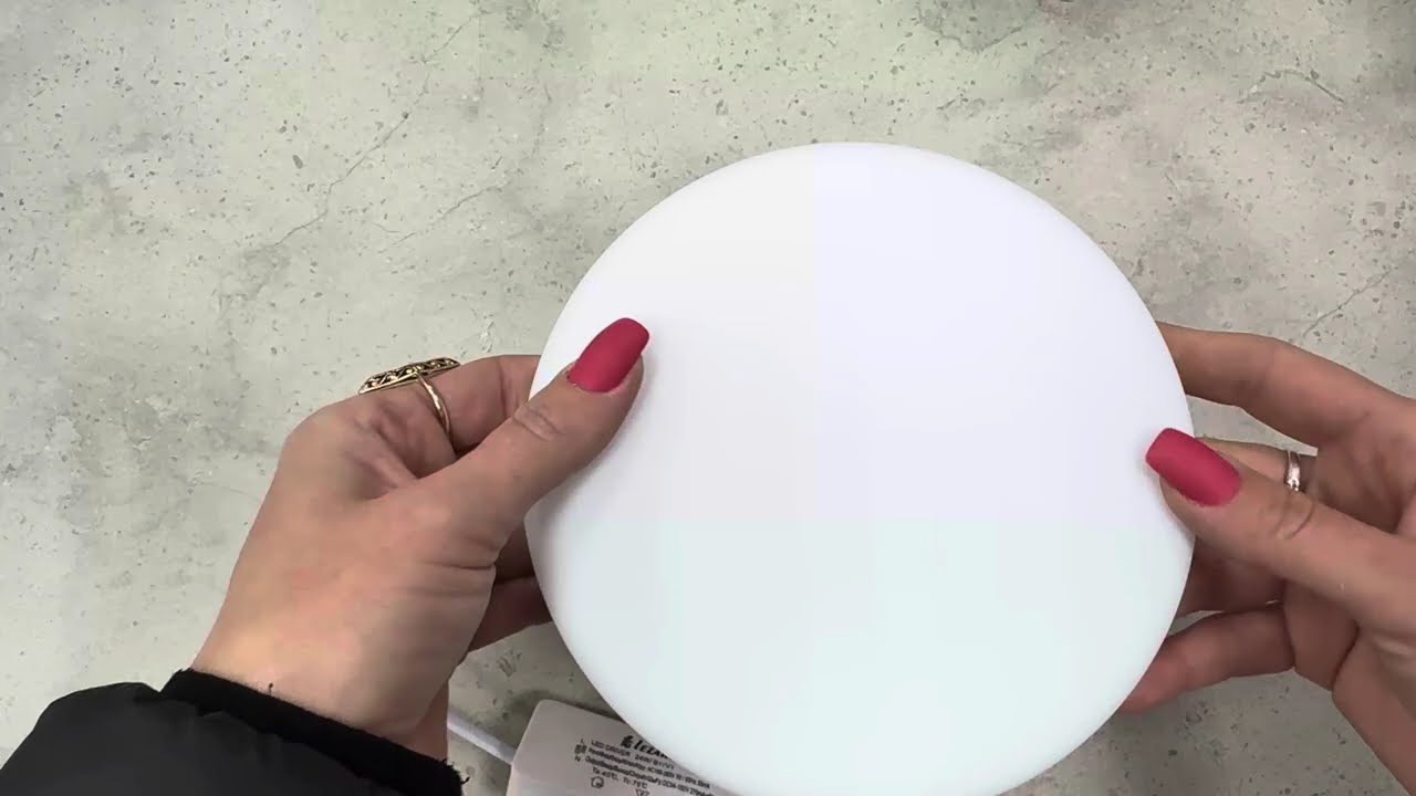 Врізна світлодіодна панель кругла LEZARD 24Вт 6400K 2280Lm без рамки 168-CCEL-6424