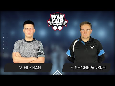 15:30 Vadym Hryban - Yurii Shchepanskyi 12.06.2025 WINCUP Elite. Table 1