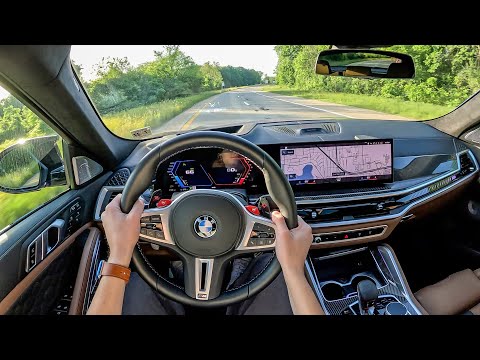 2024 BMW X6M Competition - POV Evening Drive (Binaural Audio)