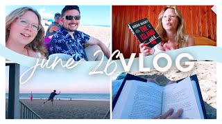 JUNE 26 VLOG | i read the island & gave it 1 star ⭐️, alvin picks my next read + day on the beach