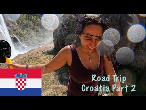 Road Trip Croatia Part 2 - Beautiful Waterfall Rainbow