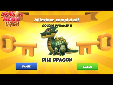 🎮 (Level 5-6) GOLDEN PYRAMID II EVENTS (Chapter 3)  - Dragon Mania Legends #1149 HD