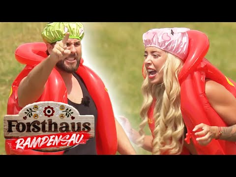 Jetzt wird's schlüpfrig - wer performt im ersten "Forsthaus" Game? | Forsthaus Rampensau | P7