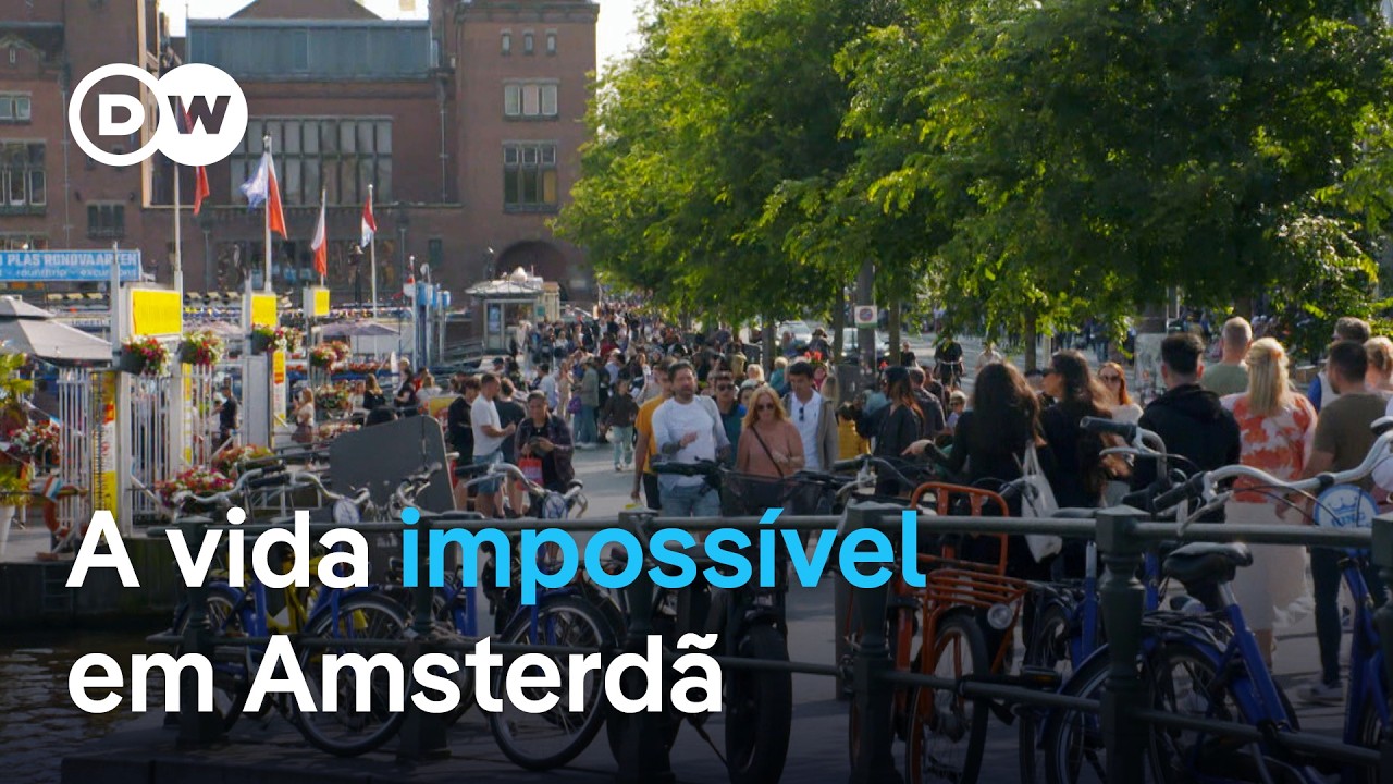 Amsterdã se revolta contra o turismo