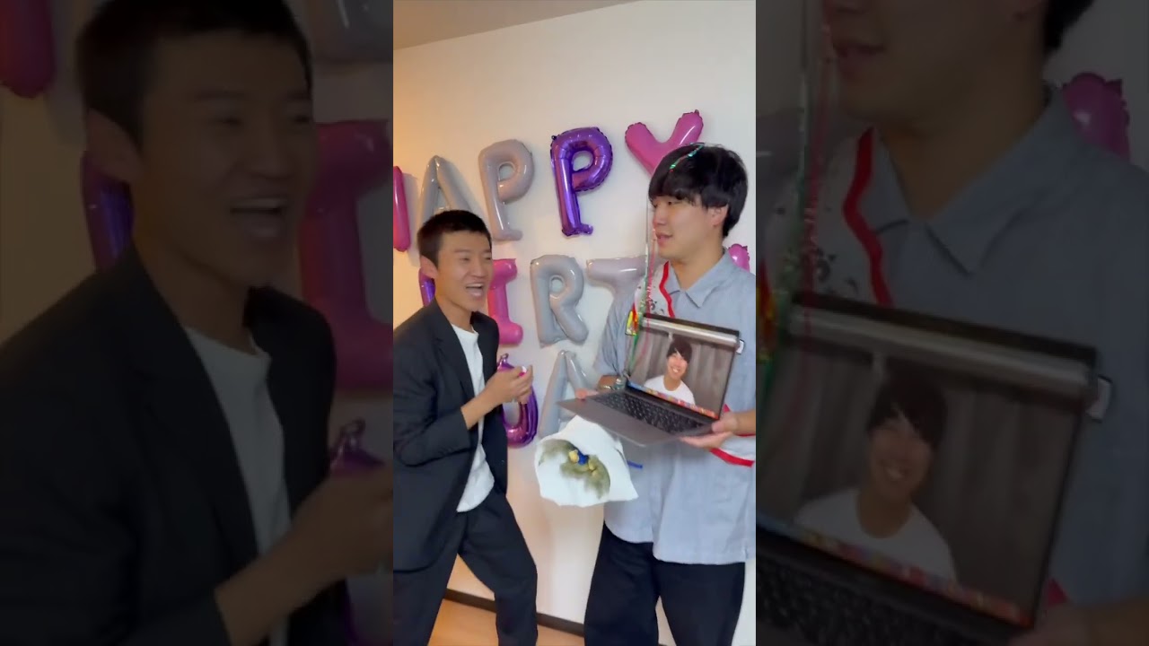 後一カ月でくぼけんの誕生日だよ！#イケメンズ #コント #ショートドラマ #誕生日 #友達