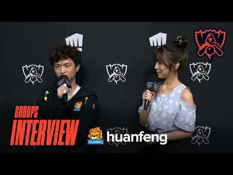 Suning : huanfeng 인터뷰 | 10.08 | 2020 월드 챔피언십