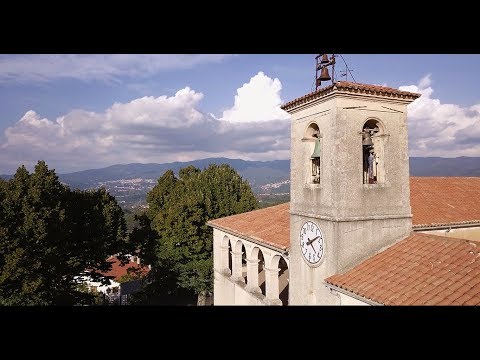 Saint Francis of Paola's Sanctuary in Paterno Calabro (Calabria, Italy) Aerial Drone 4K Video
