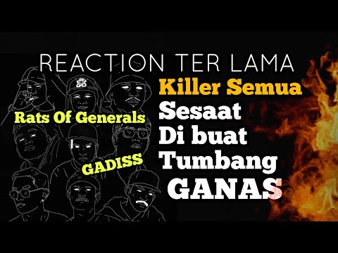 [ REACTION AJIB ✓ ] RATS OF GENERAL - GADISS * Explicit Lyric