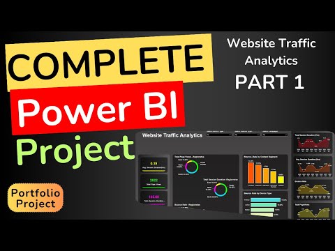 End-to-End Power BI Project – Part 1: Website Traffic Analytics