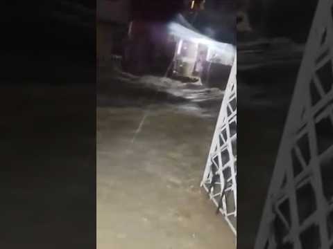 ¡Imágenes de Santiago de Cuba durante el pasó del Huracán Melisa!