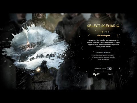 Frostpunk The Refugees (Survivor): No Death, All saved, "The Union".