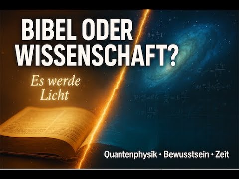 „Es werde Licht“: Was die Bibel wirklich über Zeit, Raum & Bewusstsein sagt