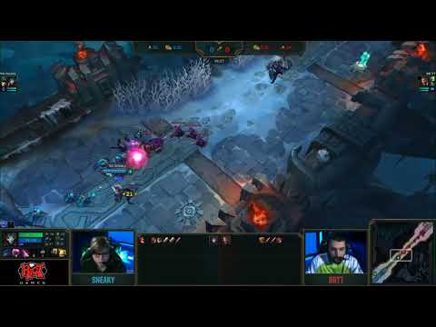 Sneaky Jhin vs brTT Draven 1vs1 ! 1vs1 Tournament 2017 All-Star Event Day 1 | LoL All-Stars 2017