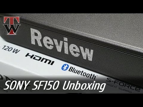 Sony SF150 Soundbar Unboxing, Setup & Review