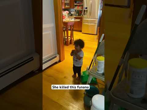 My 20 months old facing funana is amazing #shorts #caboverde