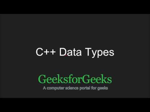 C Programming Language Tutorial | C Data Types | GeeksforGeeks