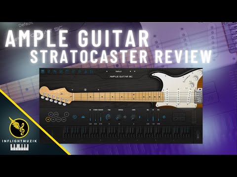 Ample Sound Ample Guitar Stratocaster Guitar VST Plugin Review + Walkthrough