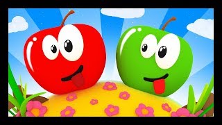 Pomme de reinette et pomme d&#39;api - Comptines et chansons pour bébés - Titounis