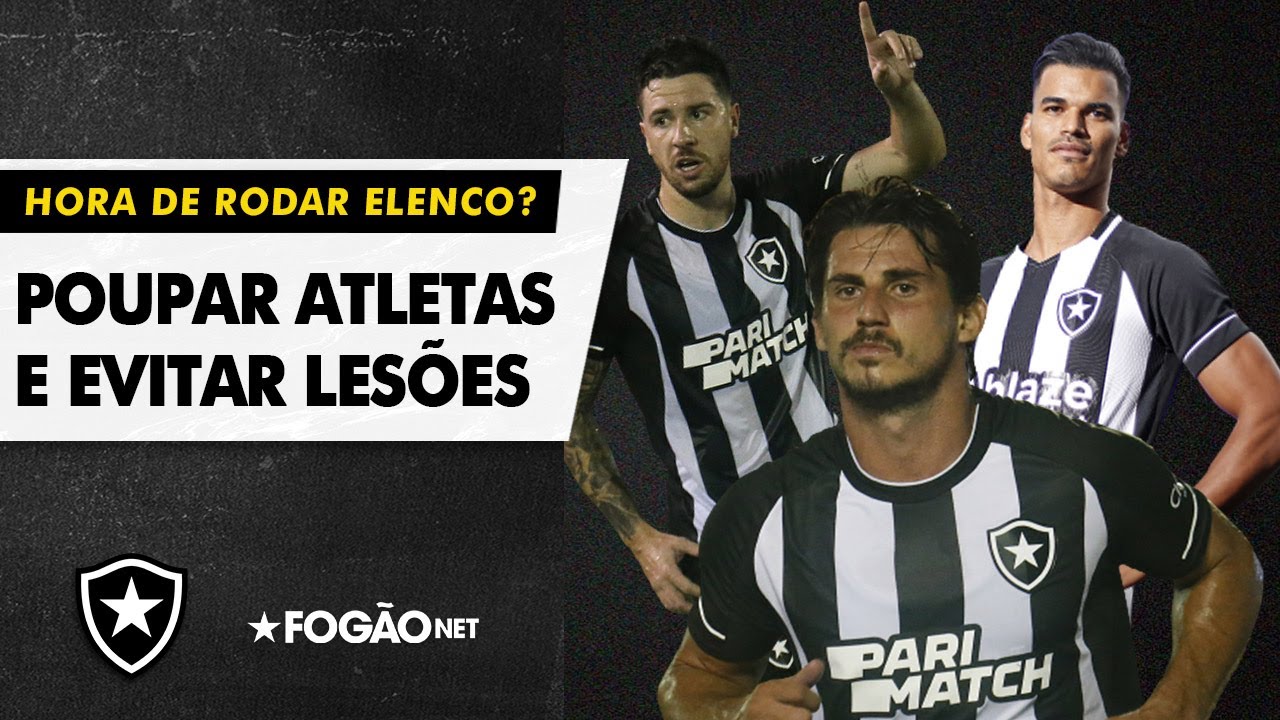 VÍDEO | Botafogo deve rodar elenco e poupar alguns titulares na Copa Sul-Americana?