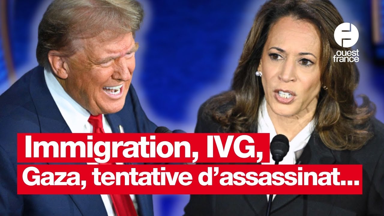 Les cinq moments fort du débat entre Kamala Harris et Donald Trump