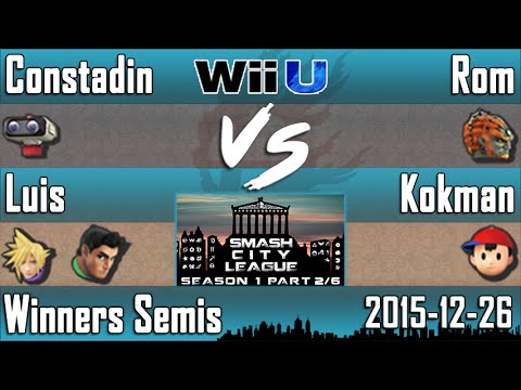 SCLS1P2 - Din & Luis (ROB & Cloud,LM) vs Rom & Kokman (Ganon & Ness) - WS - Smash 4