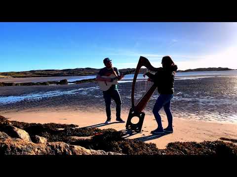 Rachel Hair  & Ron Jappy - Marie's Tune and Polka live on the Hebridean Isle of Coll