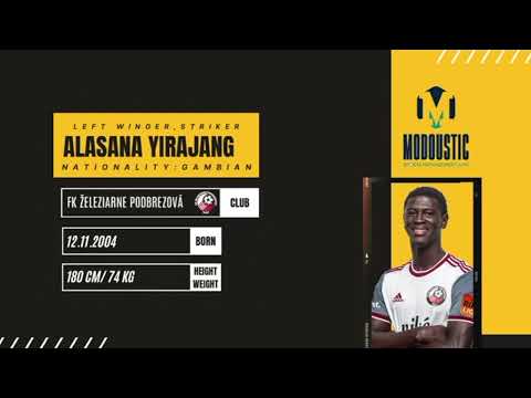 Alasana Yirajang Autumn 2024 with FK Zeleziarne Podbrezova